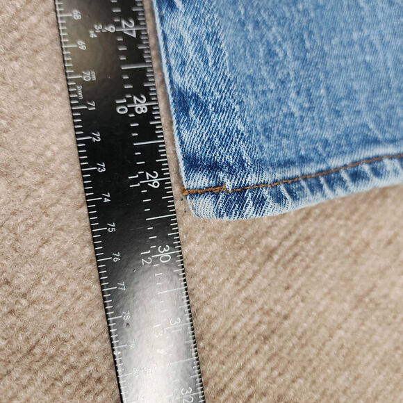 Madewell '90s Straight Jeans Women's Size 31 Blue High Rise Vintage Wash Denim - Picture 6 of 8